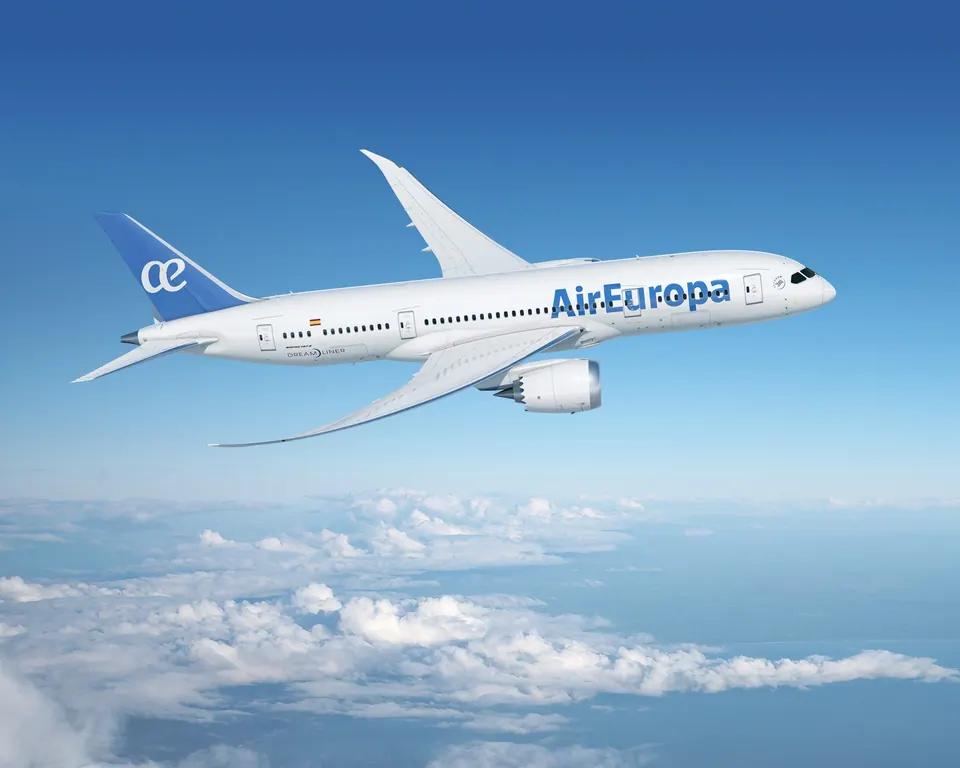 Air Europa entra en el top 10 de las aerolíneas más puntuales de Europa