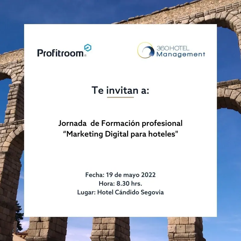 Jornada Marketing digital para hoteles Profitroom