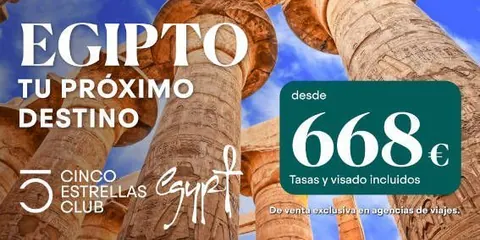 Cinco Estrellas Club y Egipto