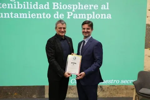 Pamplona recibe el sello Biosphere