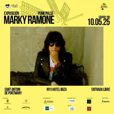 Marky Ramone en Constrast Ibiza