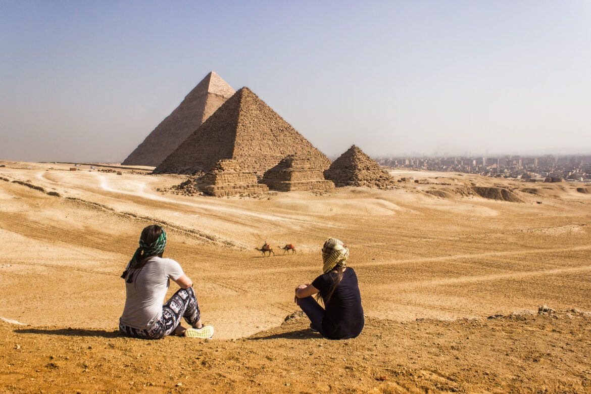 Egipto, pirámides de Giza